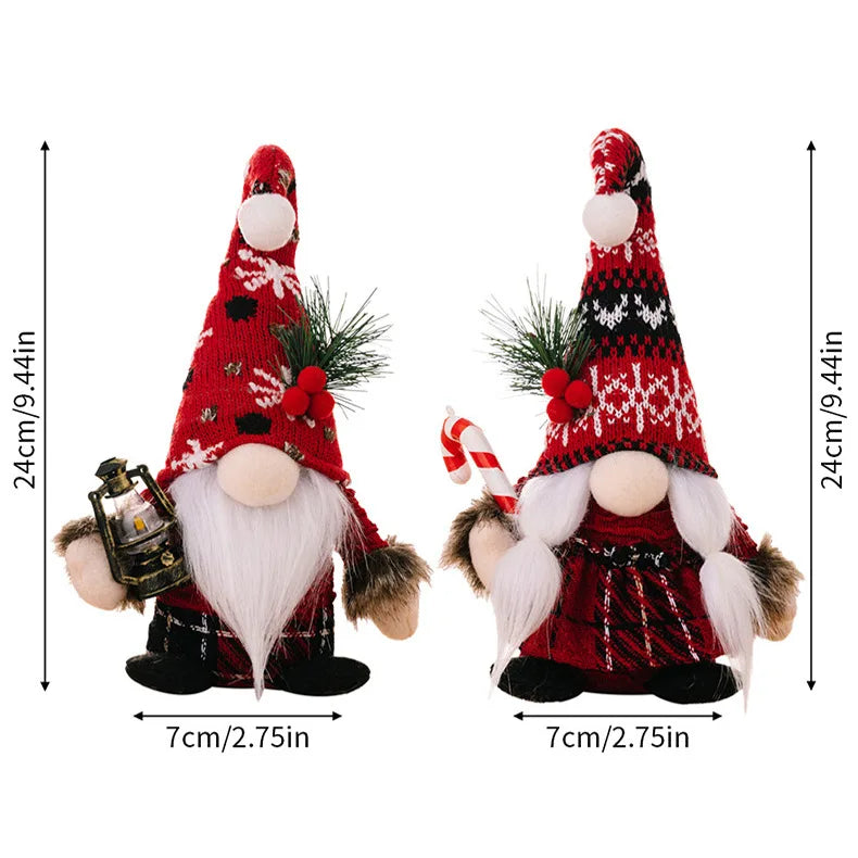 Christmas Gnomes Plush Decorations Christmas Elf Gnomes Swedish Tomte Plush Gnome - Xmas Thanksgiving Home Party Ornaments