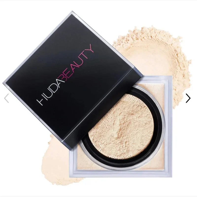 HudaBeauty Easy Bake Loose Powder Brightening Correcting Duo LongLasting Oil Control Natural Face Waterproof BrighTening Makeup