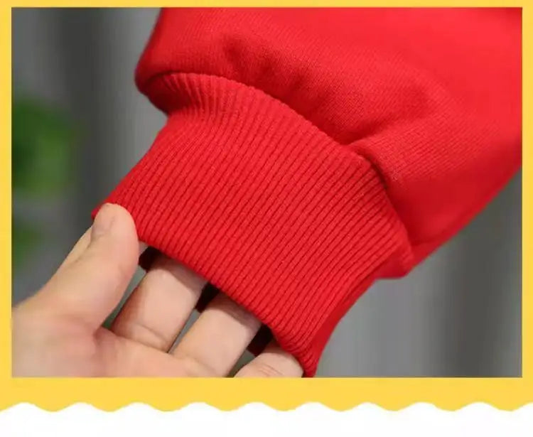 Children Clothes Set  Spring and Autumn New Kids Boy  Baby Cartoon  Sweater Pants 2pcs Boys And Girls Sports Clothing Suit