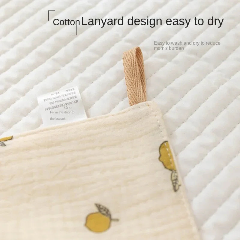 Cotton Muslin Baby Face Bear Towel Long Burp Cloth for Newborn Kindergarten Hand Towels Infant Drooling Bib Washcloth Baby Items