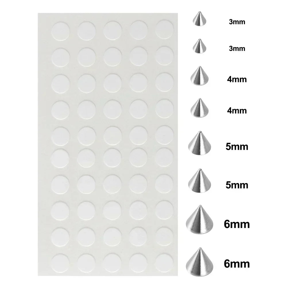 Fake Piercing Sticker Set – 180pcs No-Hole Nose, Lip, Ear & Belly Button Jewelry