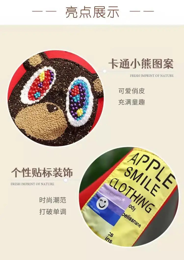 Children Clothes Set  Spring and Autumn New Kids Boy  Baby Cartoon  Sweater Pants 2pcs Boys And Girls Sports Clothing Suit