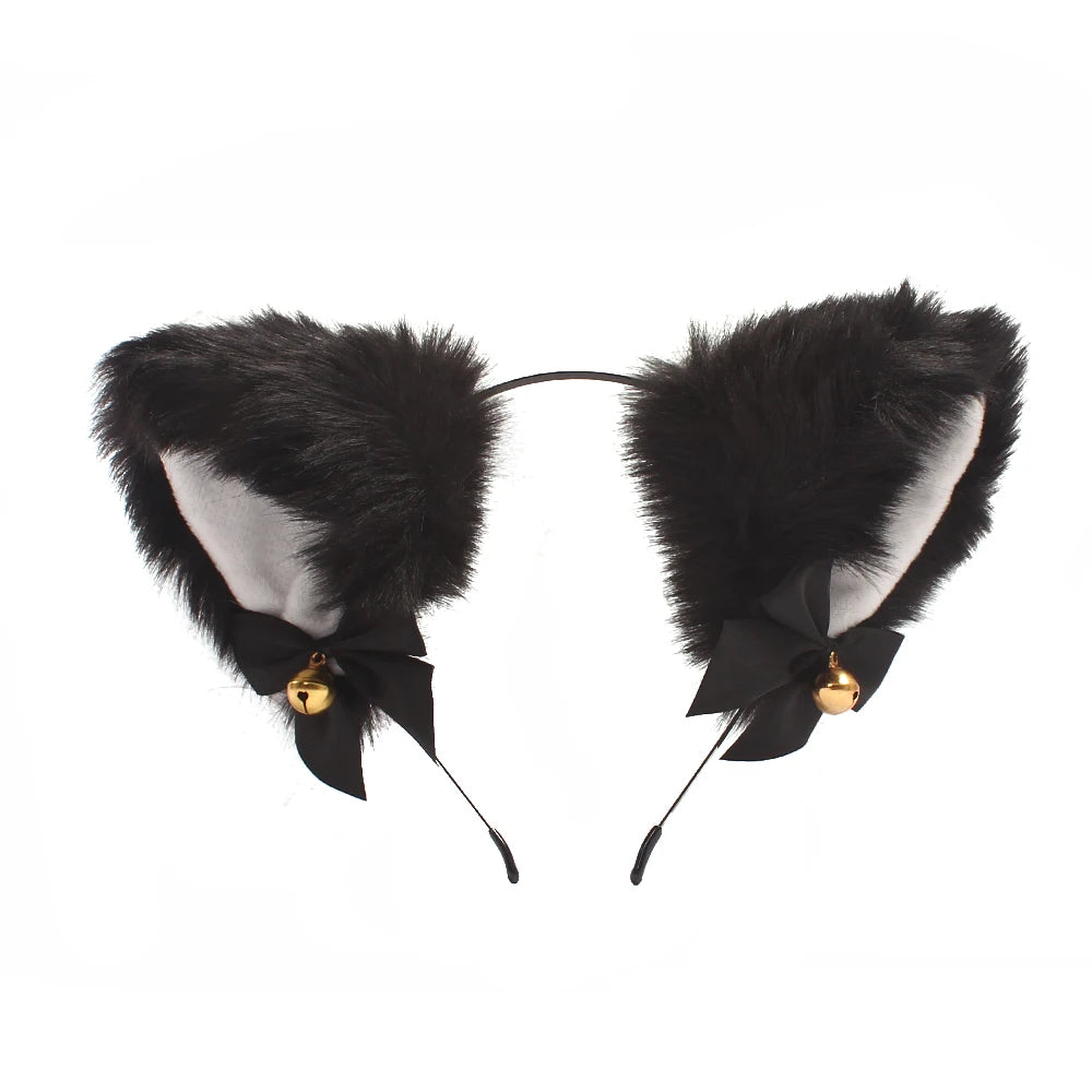 Black Cat Halloween Costume Kids Animal Fancy Tutu Dress with Ears Headband Baby Girls Cosplay Clothes Birthday Party Outfits