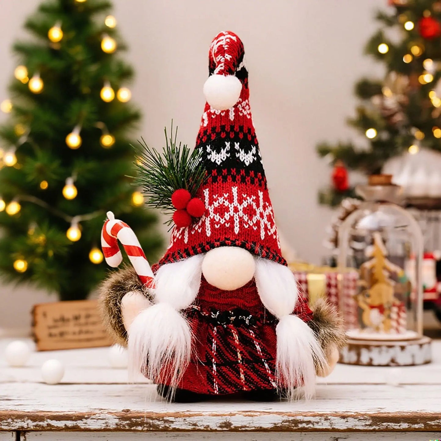 Christmas Gnomes Plush Decorations Christmas Elf Gnomes Swedish Tomte Plush Gnome - Xmas Thanksgiving Home Party Ornaments